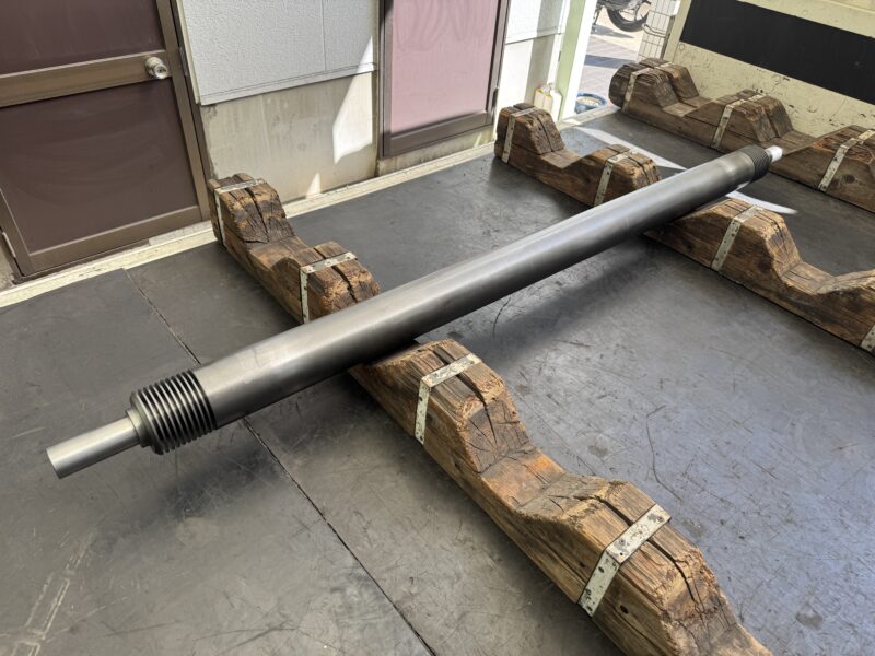 長尺1926mm デンスバー製 クロッシングテーブルローラー