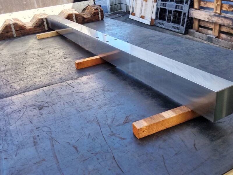 2400mm超 SS400製 長尺プッシャーロッド