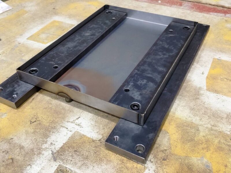 SS400製 設備用取付ブラケット