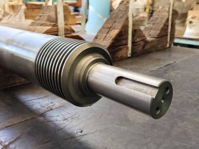 長尺1926mm デンスバー製 クロッシングテーブルローラー