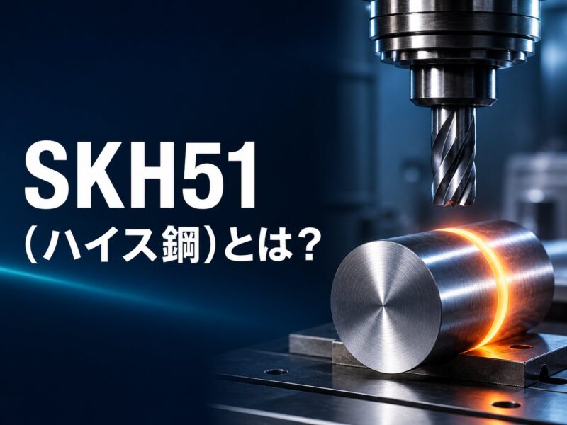 SKH51（ハイス鋼）とは？特徴・熱処理・加工方法から「SKH51を選ぶべき部品」の見極め方まで解説！