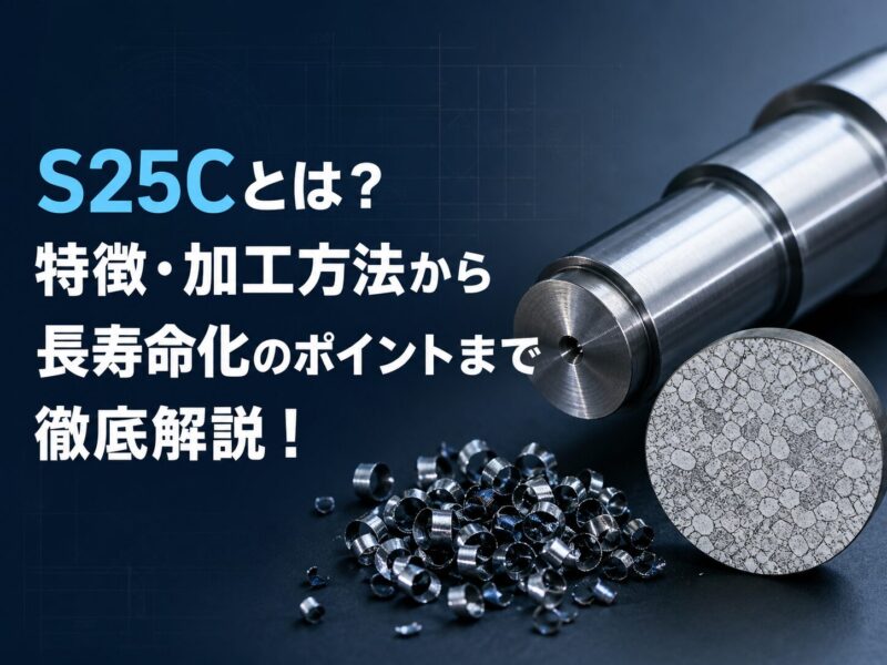 S25Cとは？特徴・加工方法から長寿命化のポイントまで徹底解説！